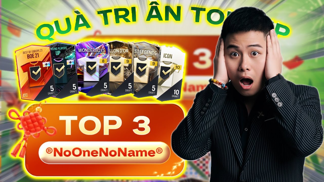 Mở QUÀ TOP 3 TOP VIP cho Bầu NOONENONAME và Cái Kết Siêu BÙNG NỔ | LEEHARIII