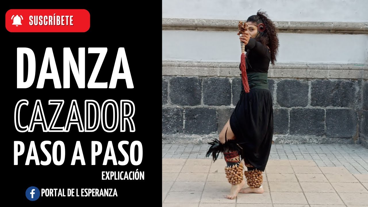 DANZA PREHISPANICA CAZADOR PASO A PASO