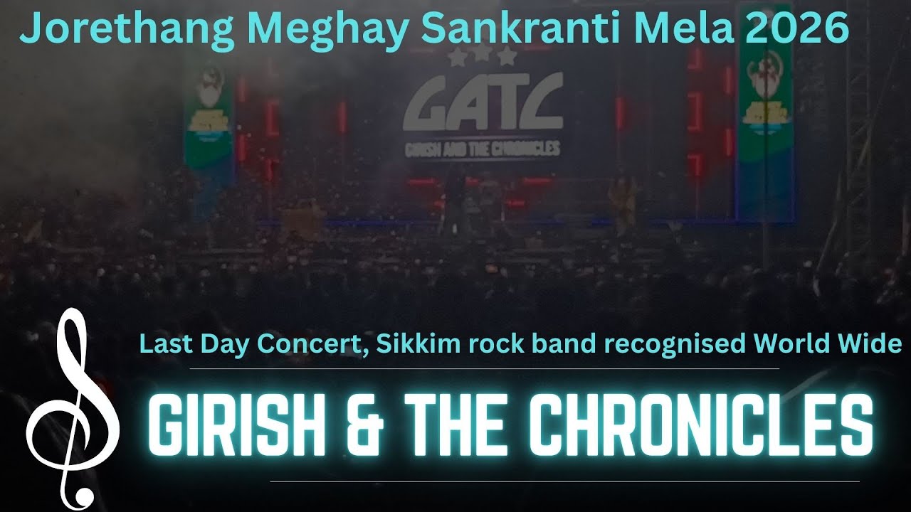 GIRISH & THE CHRONICLES CONCERT,LAST DAY JORETHANG MELA #vlog #music #india#tourism#sikkim#concert