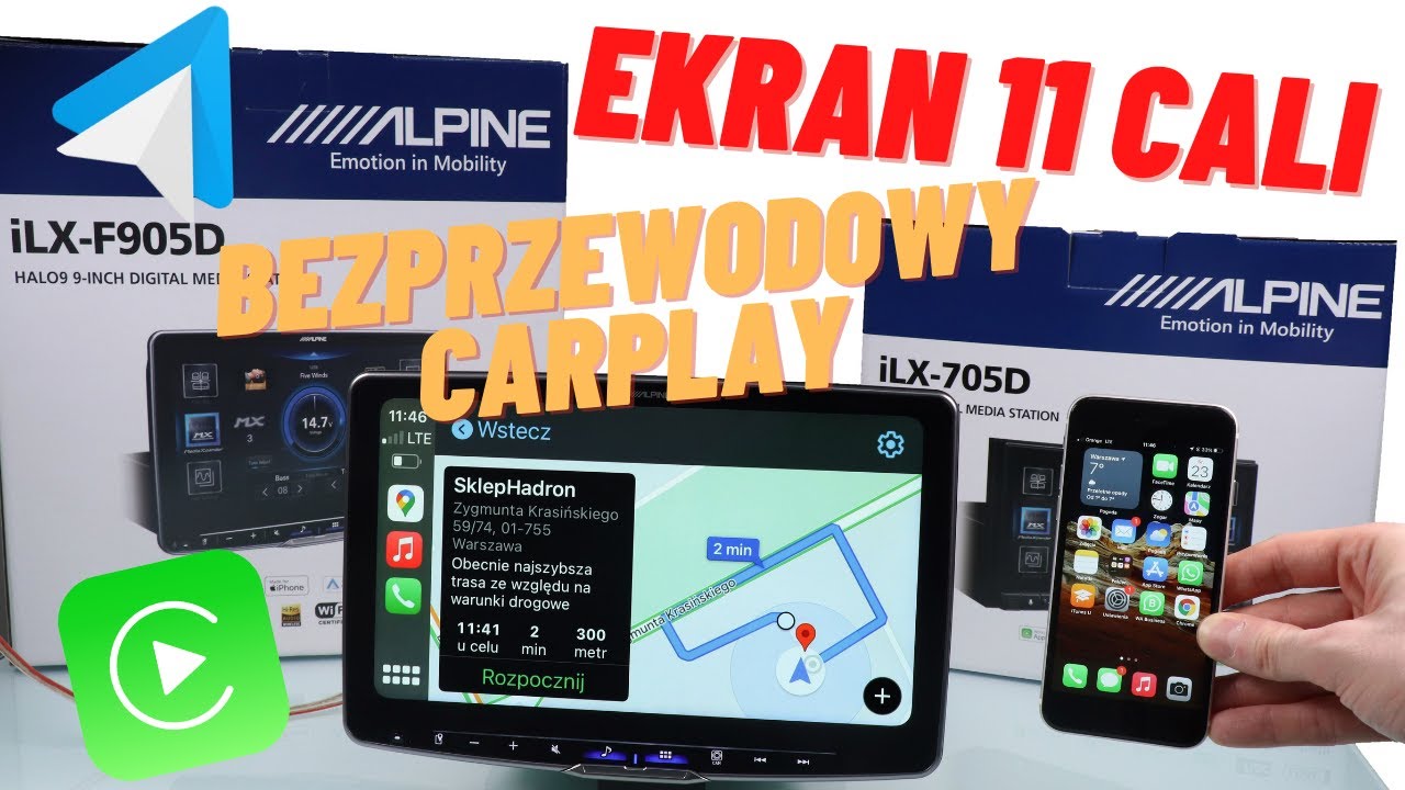 Radio samochodowe Alpine Halo 11 - Pierwsze Wrażenia (Alpine iLX-F115D)