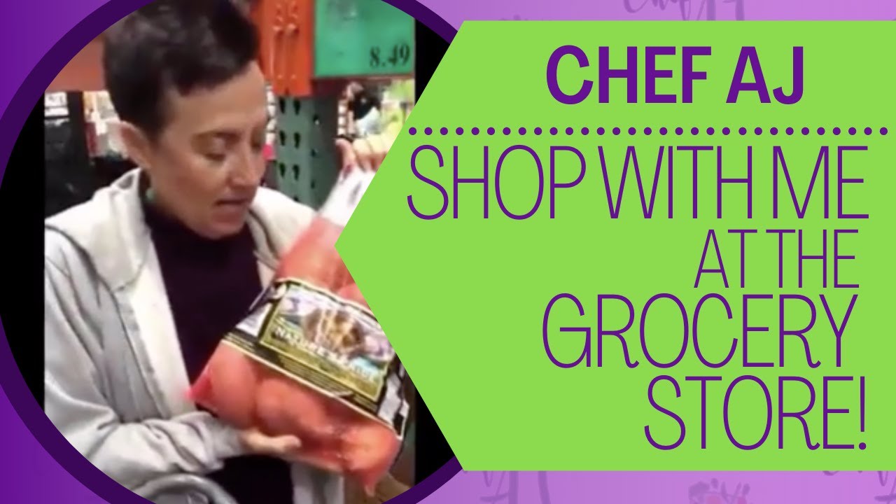 Shop with Me At the Grocery Store! | Chef AJ Tips