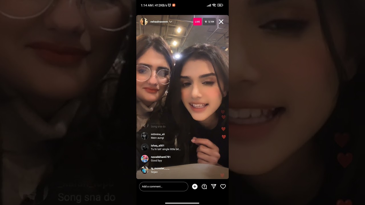 Nehaal Naseem Full Instagram Live Video | Cute Nehaal Naseem ❤😍😍😘🥰🥰