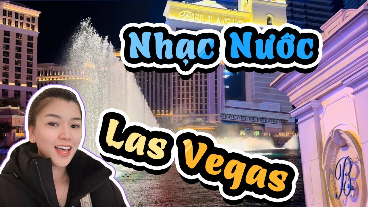 Sòng bài Bellagio vườn hoa và show nhạc nước độc nhất Las Vegas :: Vlog 12
