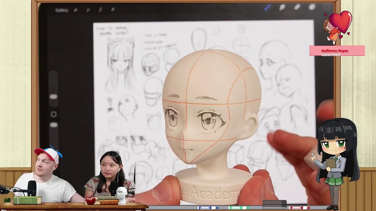 🔴 LIVE - How to Draw Anime Heads at Different Angles! 2/23/2026