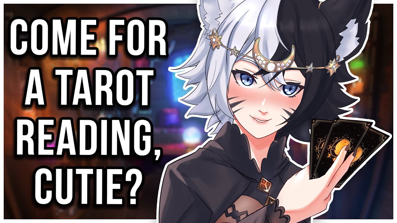 ASMR Roleplay | Flirty Tarot Reading From A Cute Femboy 🃏