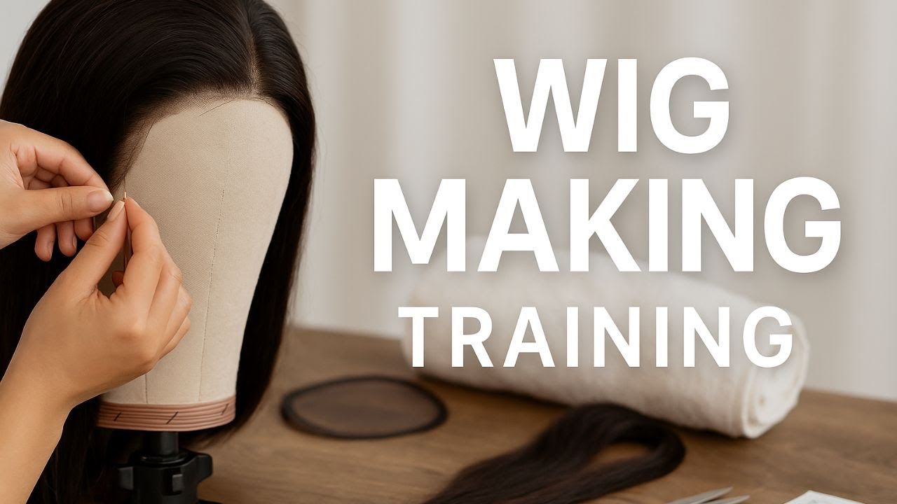 Wig Making Training Course Lecture Video | Step-by-Step Wig Construction & Styling