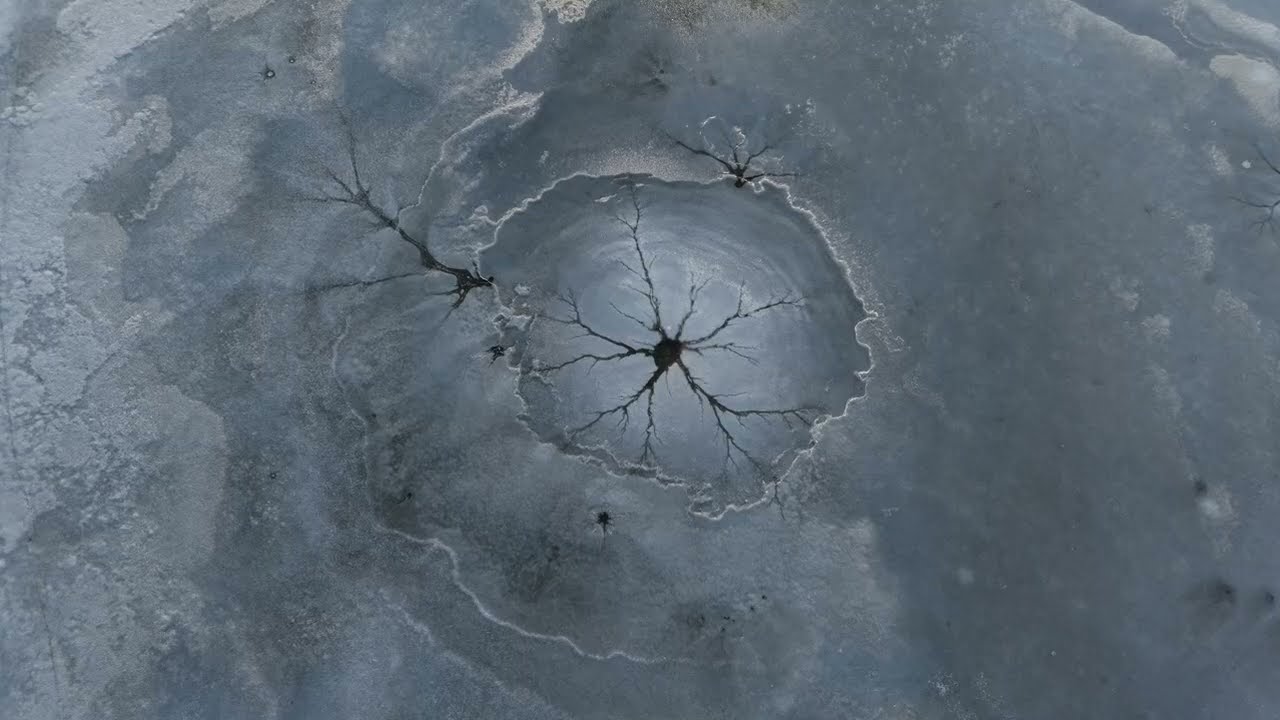 Warta Bolesławiecka - zbiornik poflotacyjny z drona.