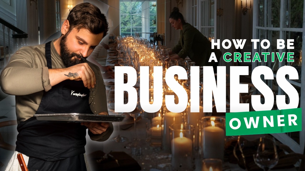 Does running business kill creativity as a chef? #privatedining