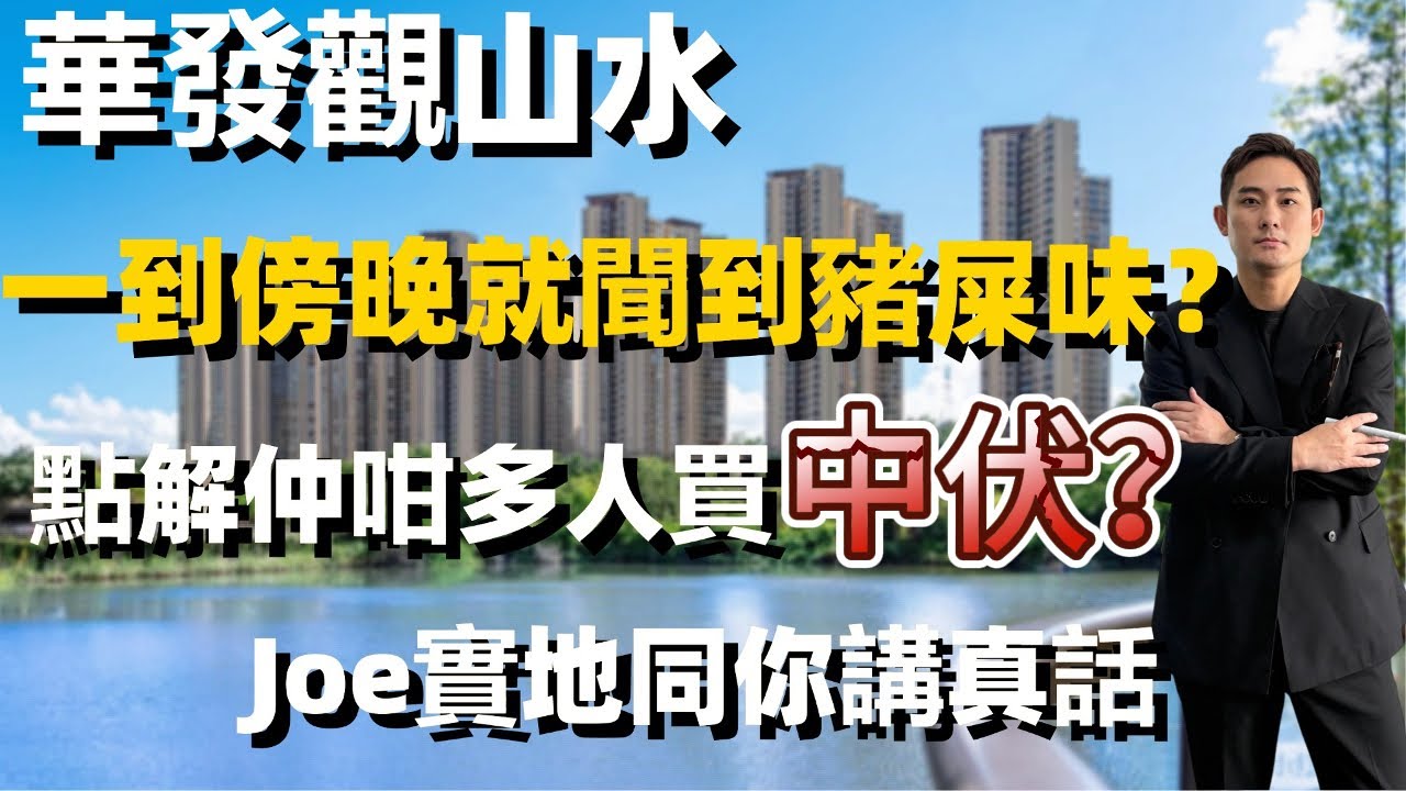 中山樓盤丨華發觀山水 一到傍晚就聞到豬屎味？點解仲甘多人買 中伏？Joe實地同你講真話 客觀報道 真實情況 即買即回贈4萬