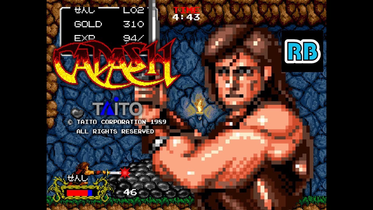1990 [60fps] Cadash Fighter EXP60000 ALL