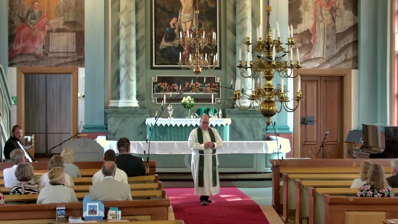 Högmässa i Larsmo kyrka söndagen den 18 augusti 2024