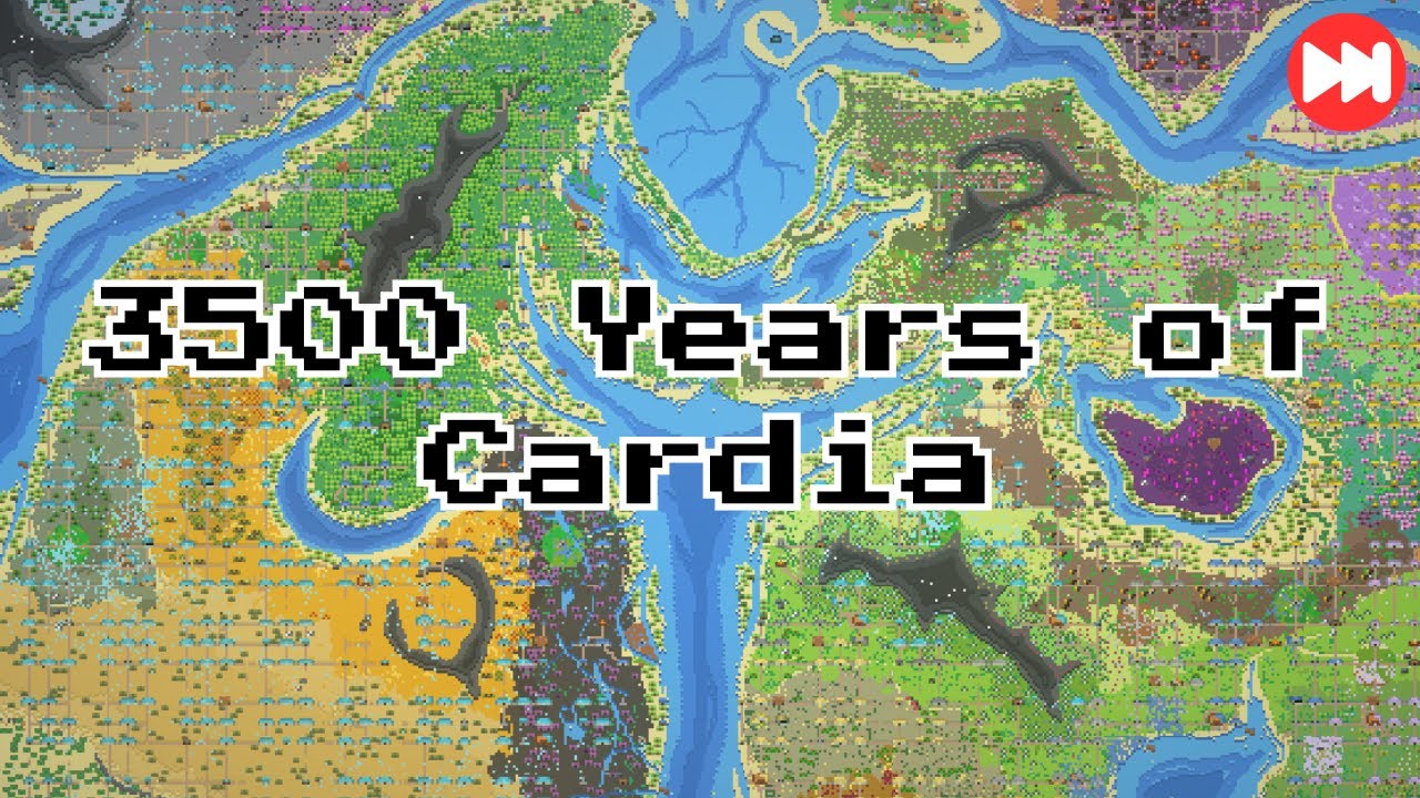 3500 Years of Cardia | WorldBox Timelapse