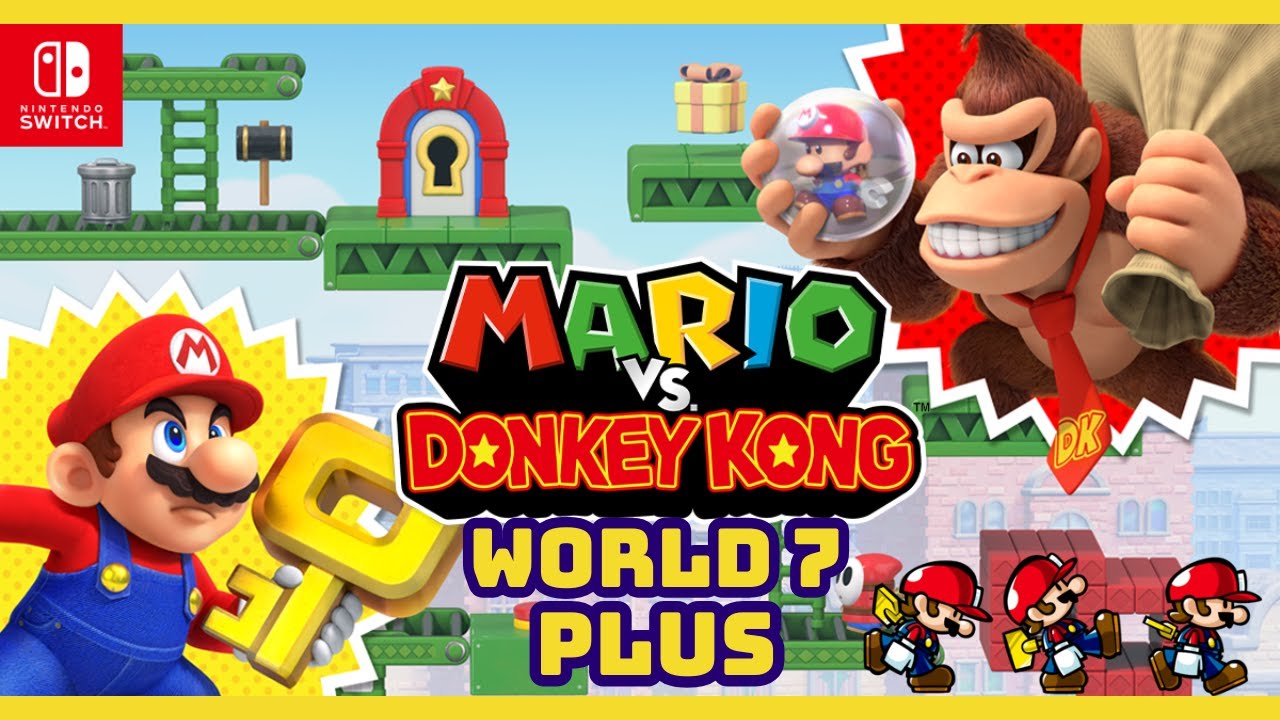 Mario Vs. Donkey Kong: World 7+ Mystic Forest Plus