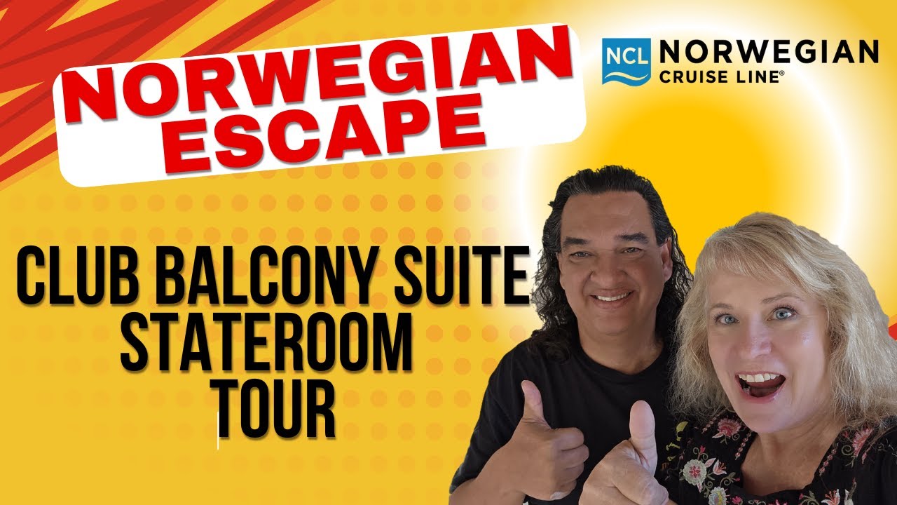 Norwegian Escape's Best Cabin? Club Balcony Suite Tour