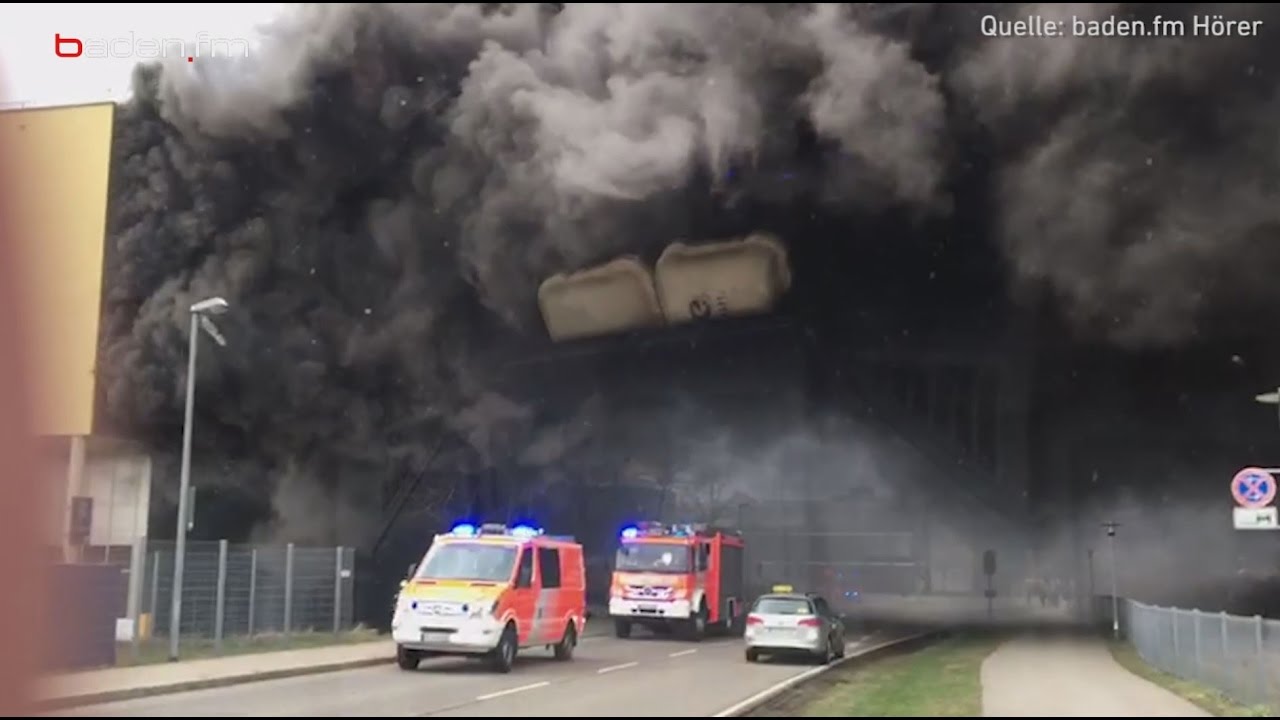 Brand im Solar Info Center Freiburg
