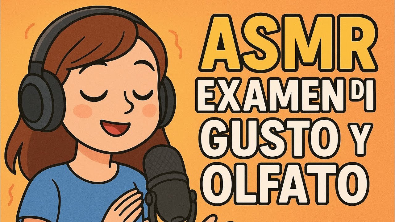 ASMR CASERO | EXAMEN DEL GUSTO & OLFATO💤❤️