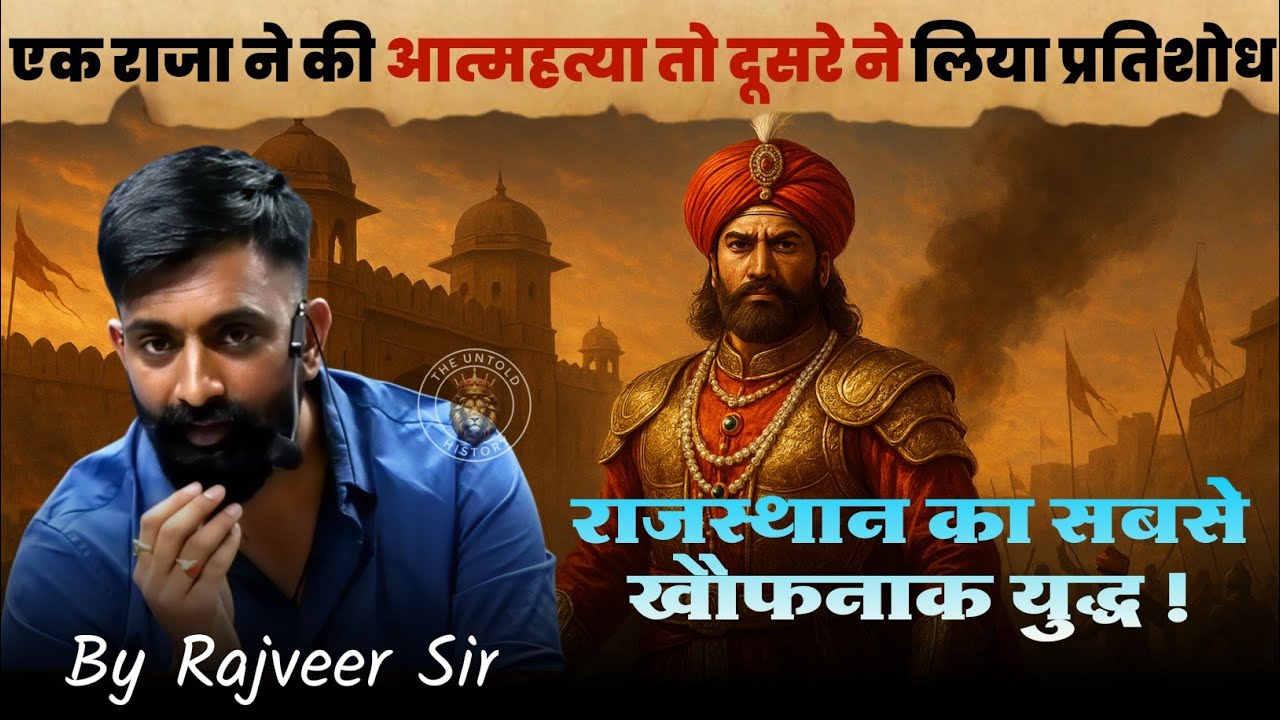 माधोसिंह की चाल से ढेर हुई मराठा सेना । इतिहास की सबसे चौंकाने वाली घटना ! History । By Rajveer Sir