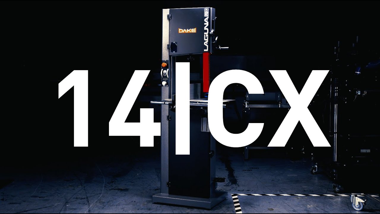 Our Newest Laguna Tools Bandsaw, the 14CX.