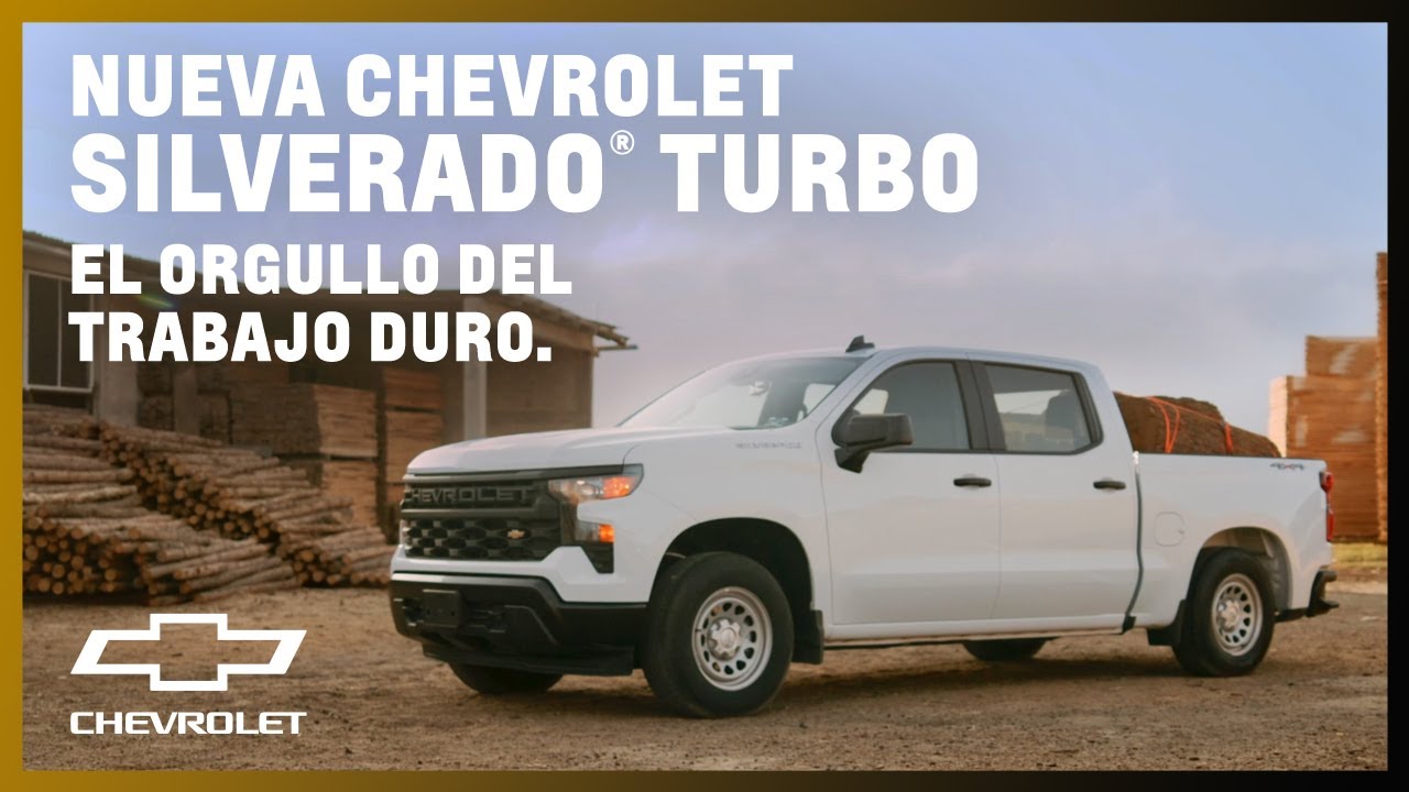 Descubre la Nueva Chevrolet Silverado Turbo | Una pickup m&aacute;s ligera y poderosa