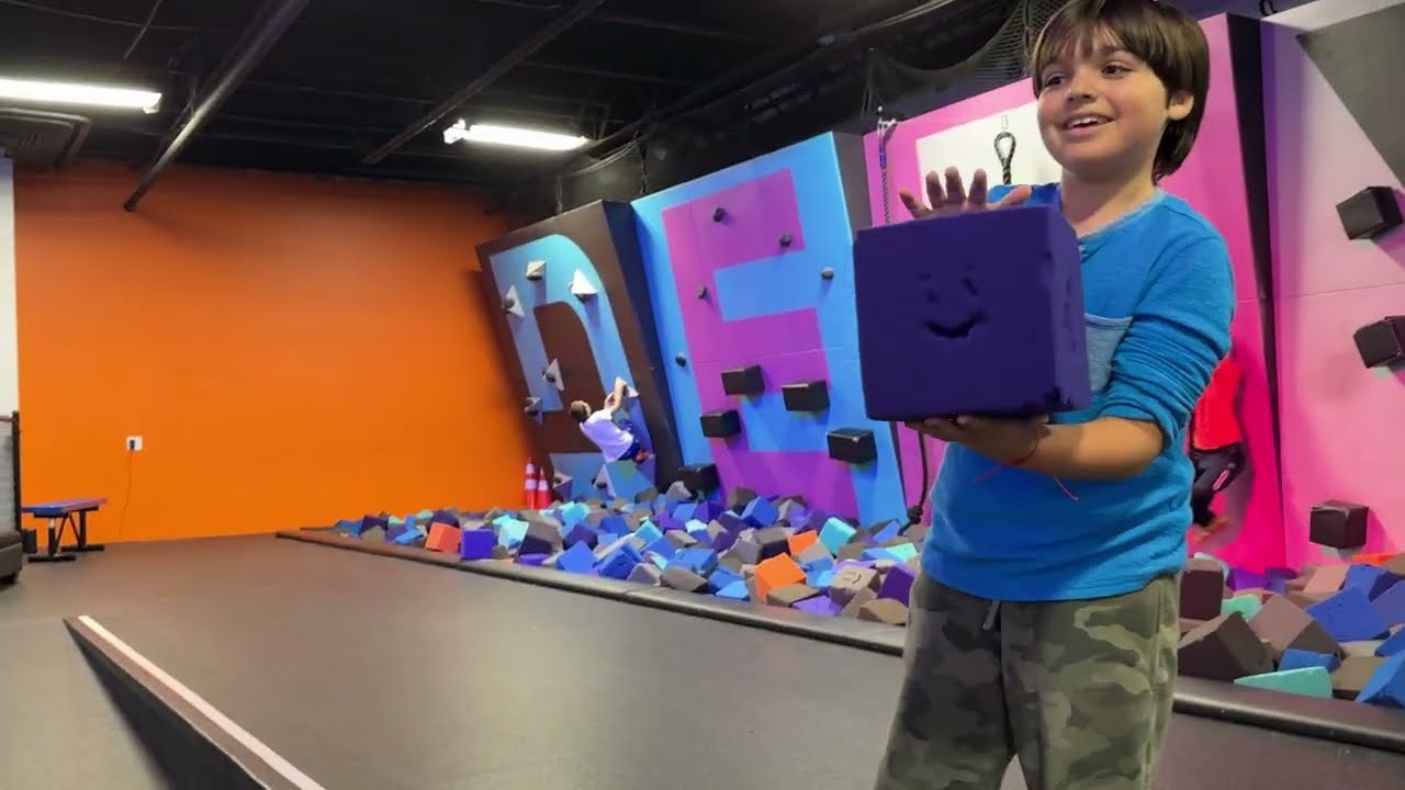 Sky Zone trampoline park visit