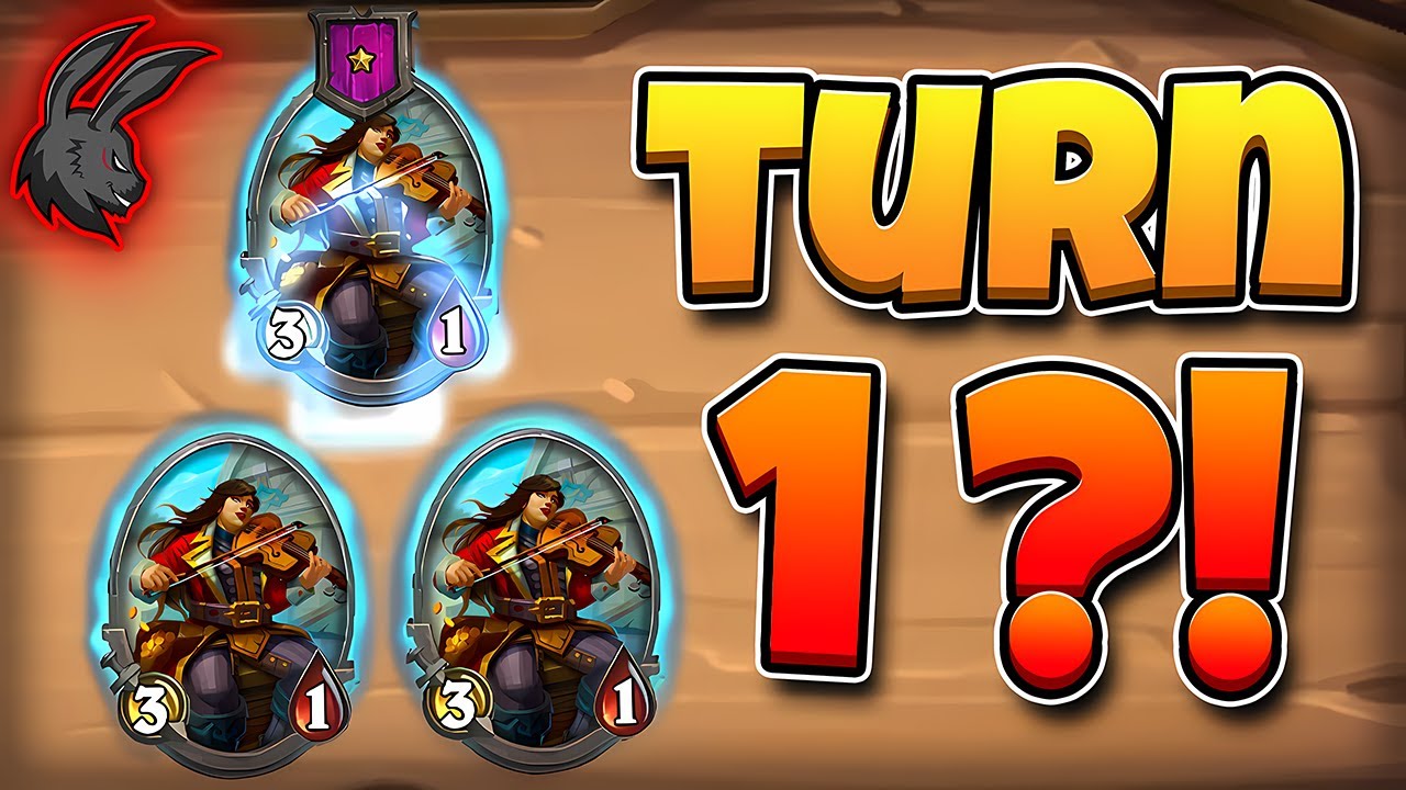 Highrolling on TURN 1! | Hearthstone Battlegrounds