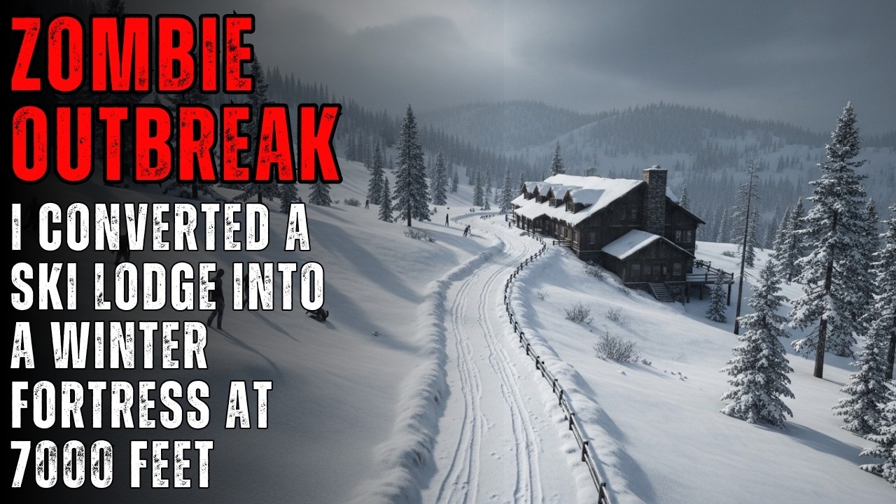 ZOMBIE EPIDEMIC: I Converted a Ski Lodge Into a Winter Fortress at 7000 Feet | Creepypasta
