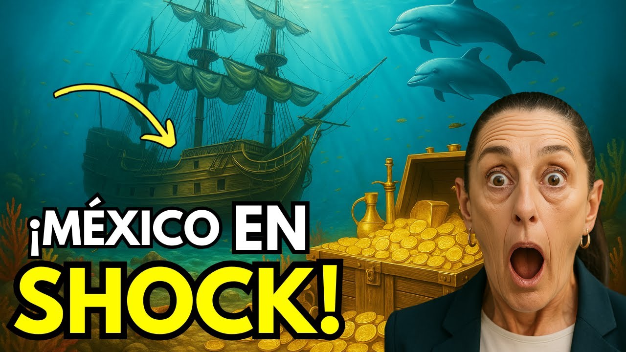 &iexcl;IMPACTANTE! 😱 Encuentran un GALE&Oacute;N ESPA&Ntilde;OL con TONELADAS de ORO frente a YUCAT&Aacute;N 🇲🇽