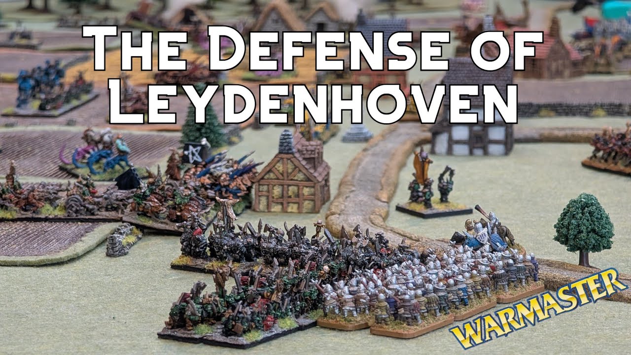 Defense Of Leydenhoven, a Warmaster Battle Report