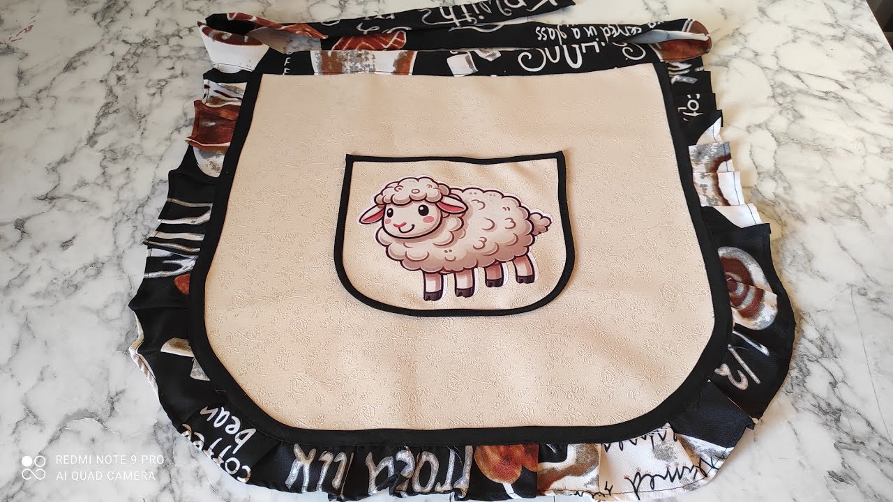 خياطة طابلية عيد الأضحى بموتيف الخروف🐏مشروع مربح💯مع سعر البيع🤑