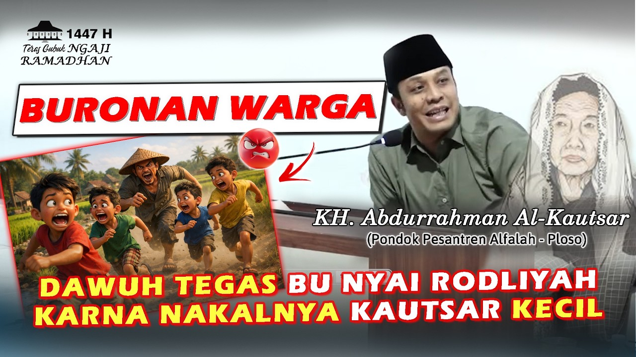 GUS KAUTSAR JADI BURONAN WARGA #alfalah #guskautsar