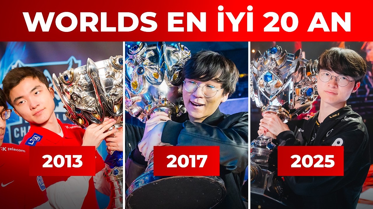 Worlds tarihinde yapılmış en iyi hareketleri sıraladım