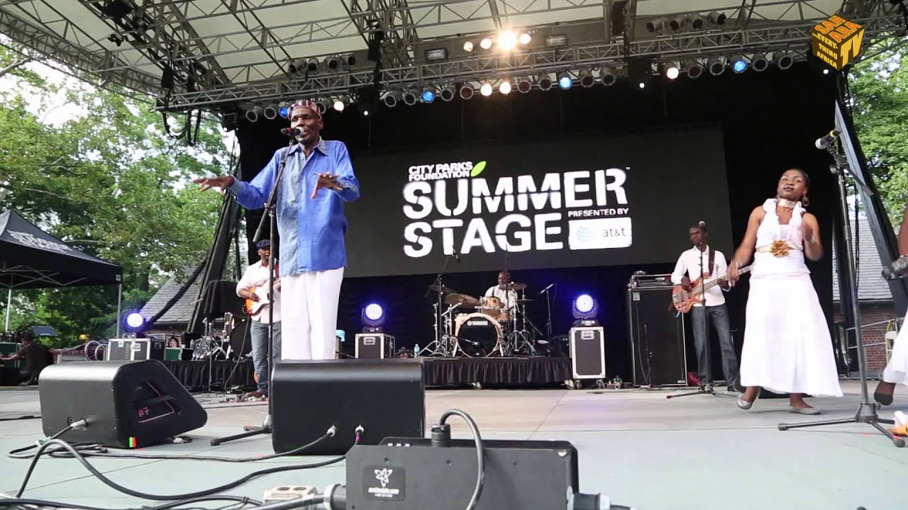 Oliver Mtukudzi, LIVE At NYC Summer Stage Series