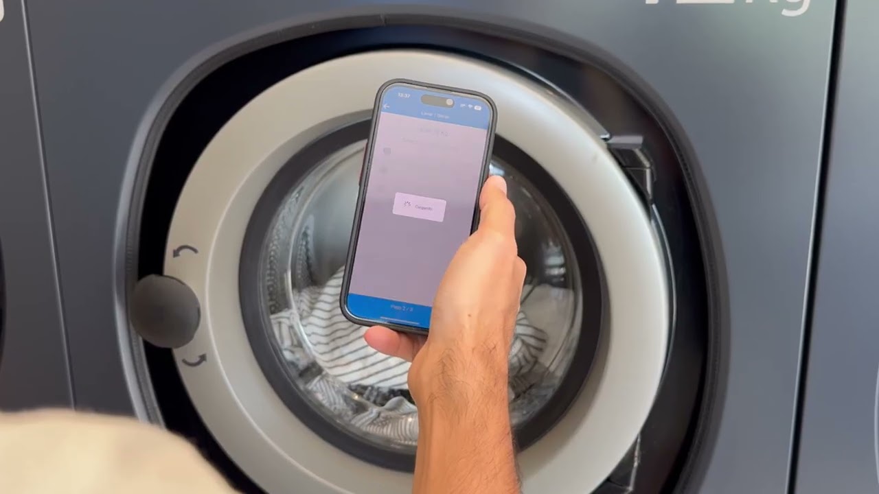 How to use the dryer at Lavandaria Queen