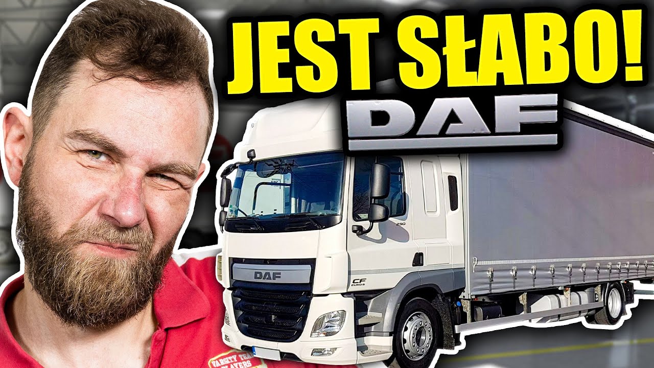 JEŻDŻĘ I OCENIAM DAF CF! ŚREDNIAWKA!!!