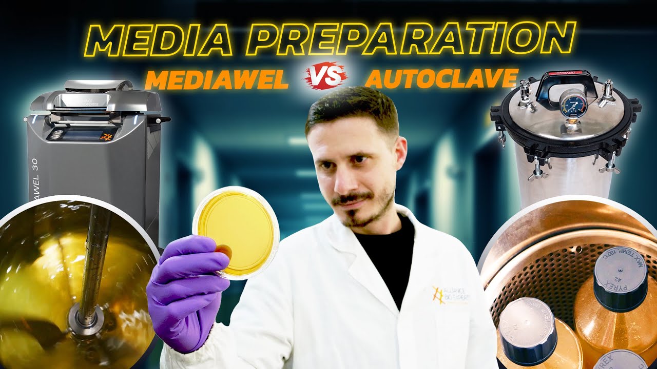 In my Lab : Mediawel VS Autoclave