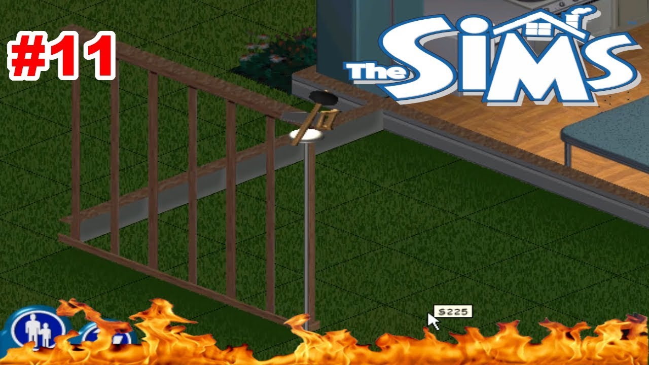 Let's Play Die Sims 1 #11 Umbau bei den Purzels (deutsch)