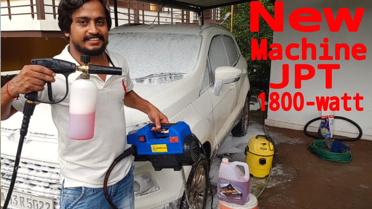 JPT 1800-watt high pressure car washer | nitto rai