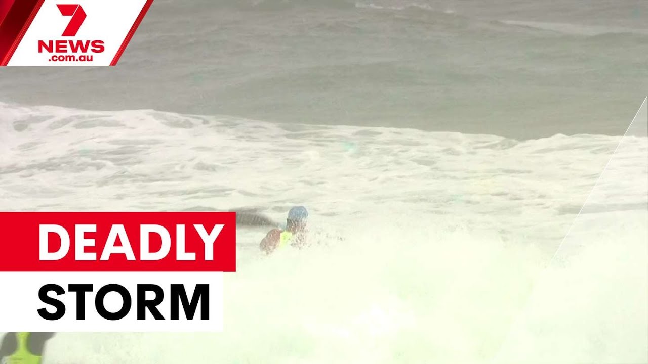 Deadly storm batters Sydney and NSW coast | 7NEWS