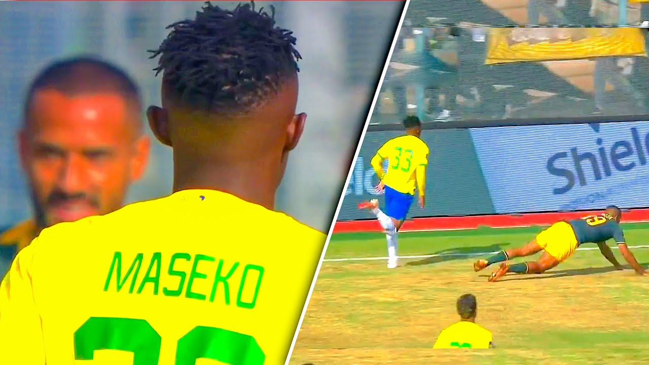 Mamelodi Sundowns 20-Year-Old Thapelo Maseko's Brilliance Against Kaizer Chiefs Reeve Frosler