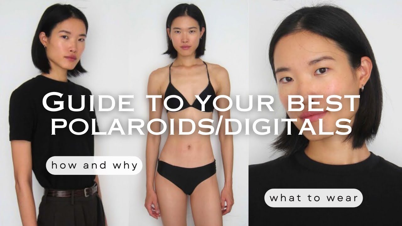 How to take modeling Polaroid/Digitals | visiting model agency & see my model card