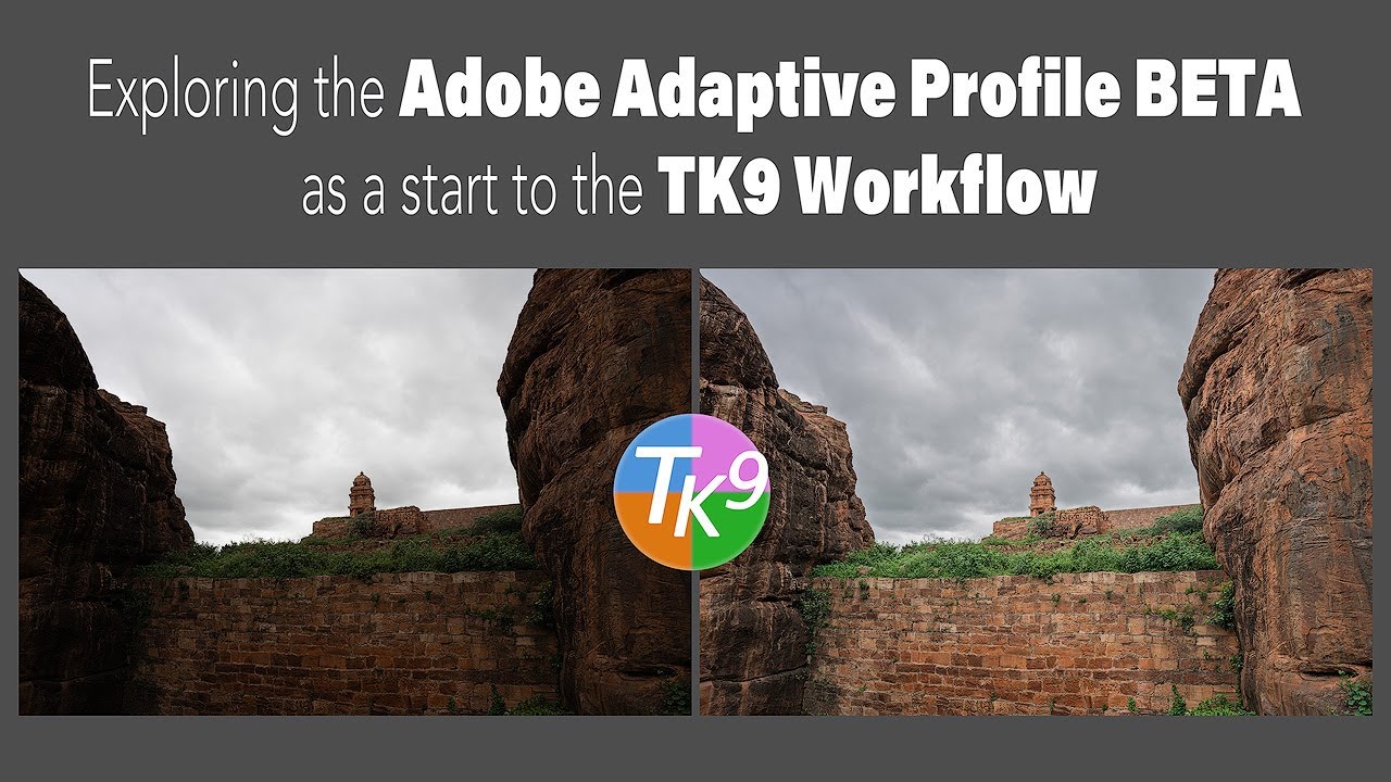 Изучение Adobe Adaptive Profile BETA как начала рабочего процесса TK9