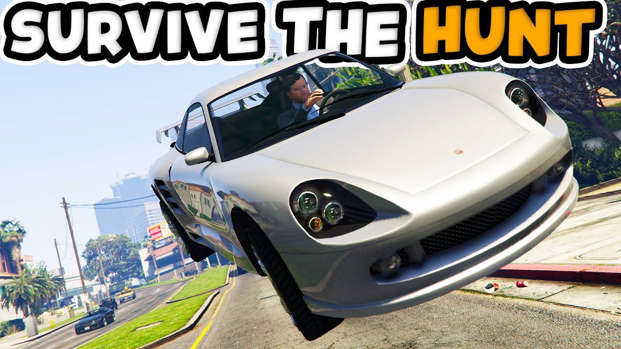 GTA 5 Survive The Hunt w/FailRace! - The Hardest Challenge I've Ever Done!