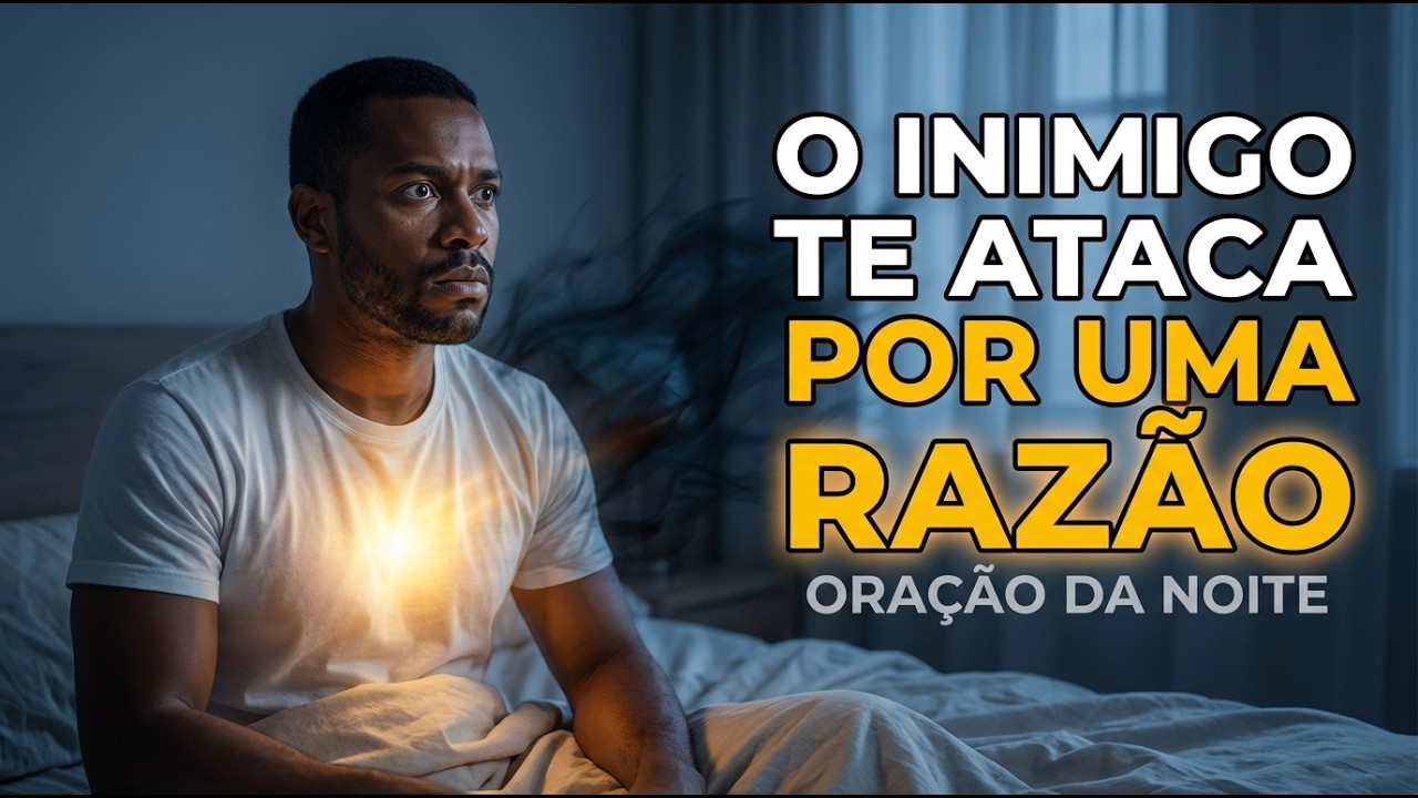 O Inimigo Te Ataca de Noite Pra Te Ver Destruído de Dia — Mas Hoje Isso Acaba | Oração da Noite