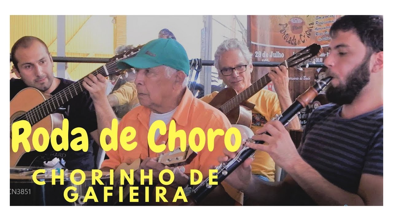 Roda de Choro Confraria Samba Choro e Poesia - Chorinho de Gafieira