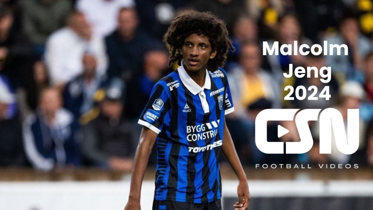 Malcolm Jeng (IK Sirius) - Defending, Skills & Passing 2024 | HD