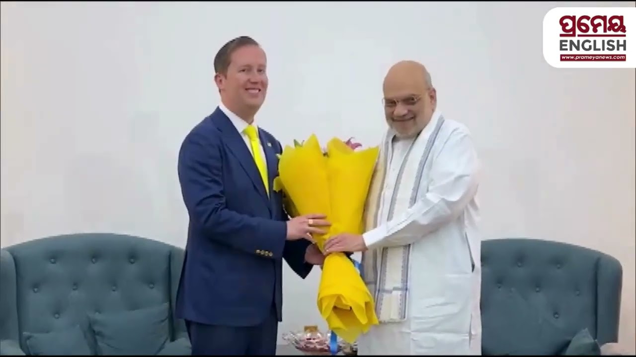 Home Minister Amit Shah Meets U.S. Ambassador Sergio Gor in New Delhi | India-US Relations