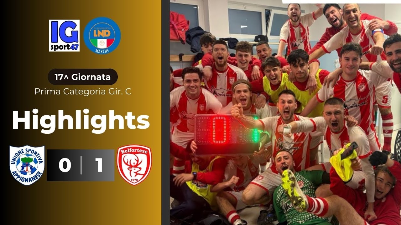 Appignanese-Belfortese 0-1 (Prima categoria - Girone C)
