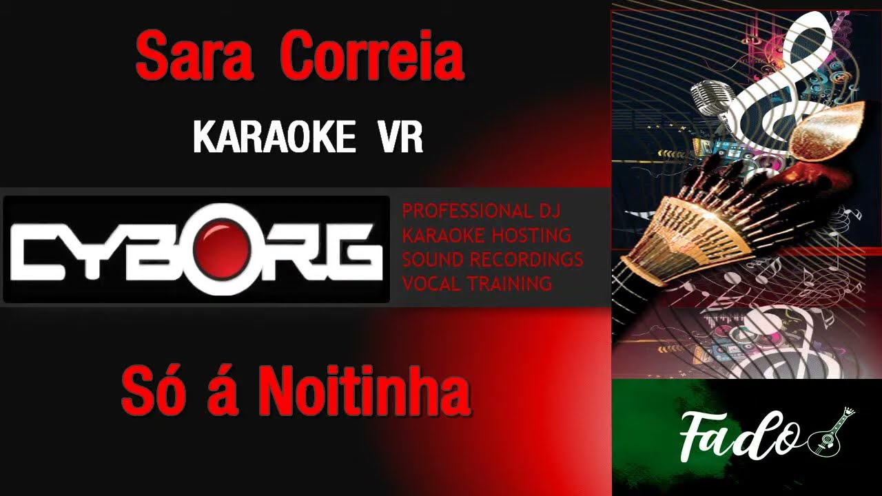 FUA - Sara Correia - Só À Noitinha (Ao Vivo No Capitóli) KARAOKE VR