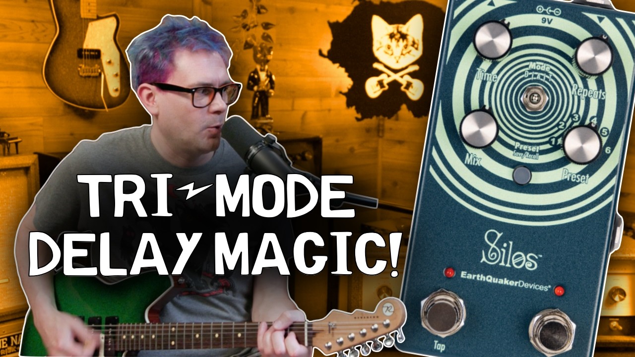The Earthquaker Devices Silos Pedal | Affordable Analog, Digital, and Tape Delay in One!