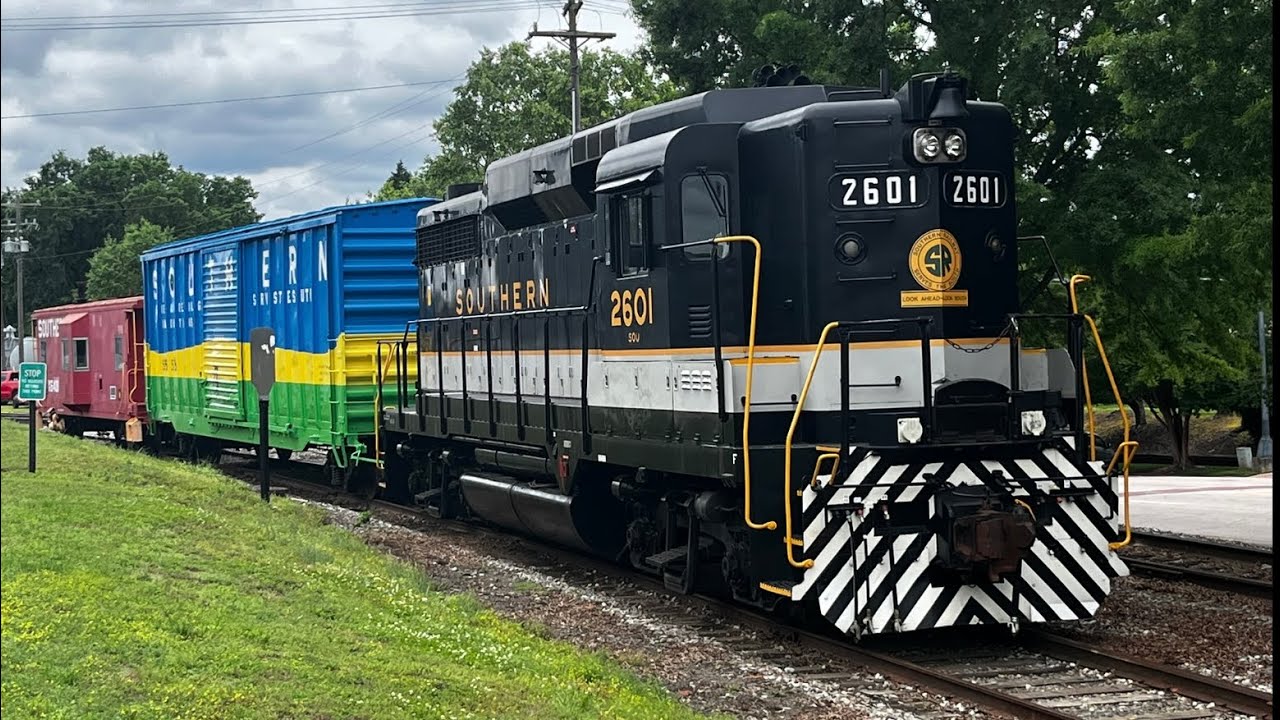 Taking a look around the Spencer shops railroad museum 